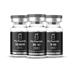 Wolverine Stack / Synergy Plus Bundle (BPC-157 10mg + TB-500 10mg + 10ml BAC Water)
