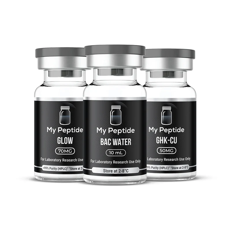 Lumine Glow Bundle (GHK-Cu 50mg + BPC-157 10mg + 10ml BAC Water)