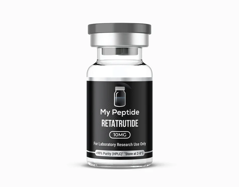 Retatrutide 10mg Lyophilized Peptide Vial 99% Purity Research Grade